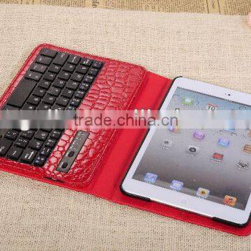 2013 crocodile pattern keyboard charger for ipad