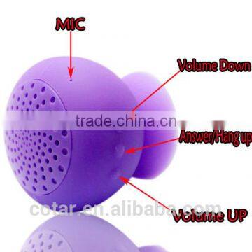 2015 Mini Mushroom Bluetooth Speaker With Usb Port photo-3