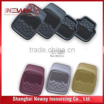 4pcs per set popular type car foot mat