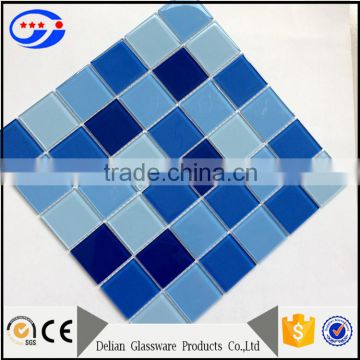 glass mosaic pool tiles