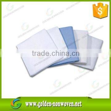 Tessuto non tessuto non-woven fabric to make non-woven tablecloths,white color pp spunbond nonwoven tablecloth made in china