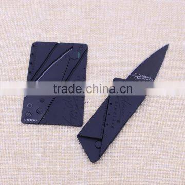 Stainless steel knife, folding knife, credit card knife
