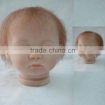 16 inch silicone doll kits silicone vinyl doll head