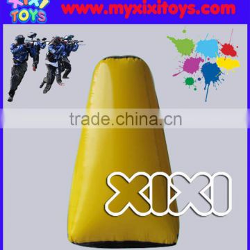 Maya temple inflatable paintball bunkers, team building target shooting air ball bunker