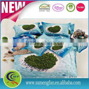 super softly 3 D digital printed bedding set