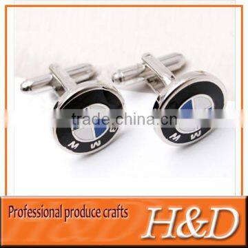 car logo souvenir metal handmade cuff link