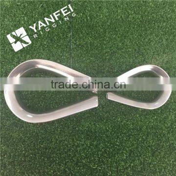 Stainless Steel G411 Light Duty US Type Wire Rope Thimble photo-6