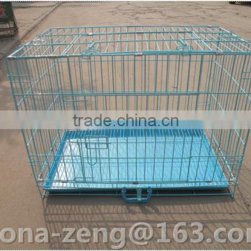 Made in China factory direct sale foldable iron dog cage hot sale