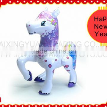 2014 New Year Inflatable Horse Toys for promotion gift