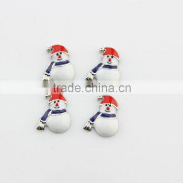 DIY Snowman Christmas Charm Floating Locket Charms Wholesale