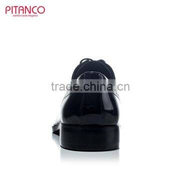 Latest Design Patent Leather Lace-up Mens Dress Shoes photo-3