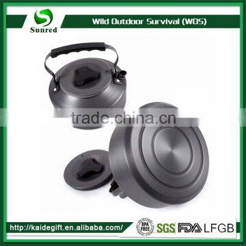 Fashionable Eco-friendly Lightweight Titanium Aluminum Pot