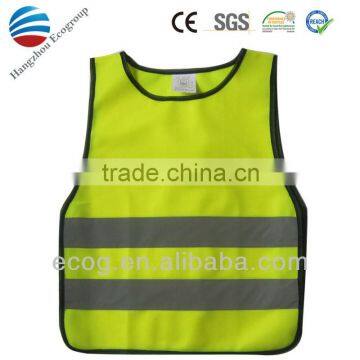 Reflective Safety vest with customized logo for kids. 2015 NEW!