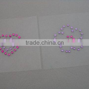 Loving Heart Diamond Sticker,DIY 3d Diamond Sticker,custom Shape Diamond Sticker photo-4