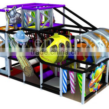 Popular Commercial Space Theme children Ministry Indoor Playground for Sale