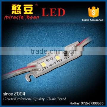 Waterproof IP65 3SMD 2835 DC12V 0.6W Transparent Shell LED Module