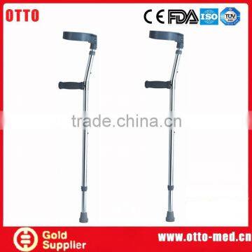 Aluminum walking elbow crutches
