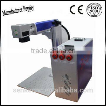 Express Fiber Laser Engraver on Key Board Metal Business Card Plastic Glass Cup Steel Box in High Precission