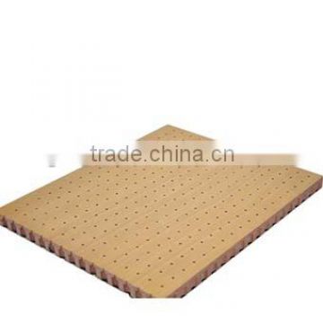 Wooden Perforated Acoustical Wall Panel For Gym