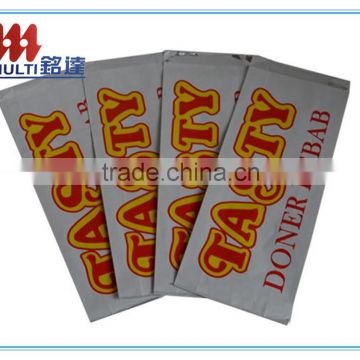 Food grade aluminium foil paper bag,aluminum foil paper bags for hot dogs