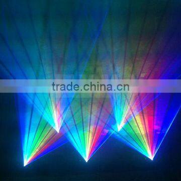 New Powerful 3W 300mw RGBP RGB DMX Laser Scan Stage Lighting DJ Party Show Light Entertainment laser Show Light