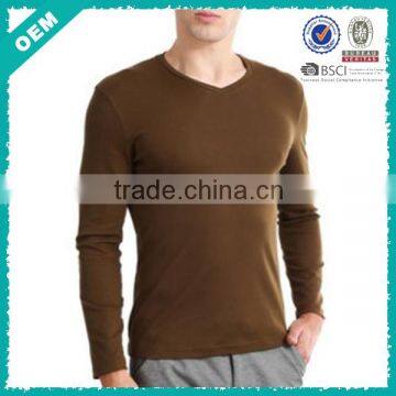 Good sales v-neck t shirt for men