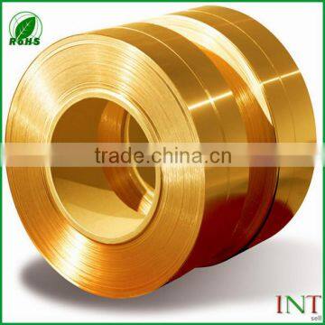 High quality minerals factories supplies ISO UNS standard CuZn5 brass strips