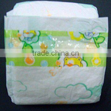 Printed Cute Super Absorbent Disposable Baby Diapers Nappy Pad