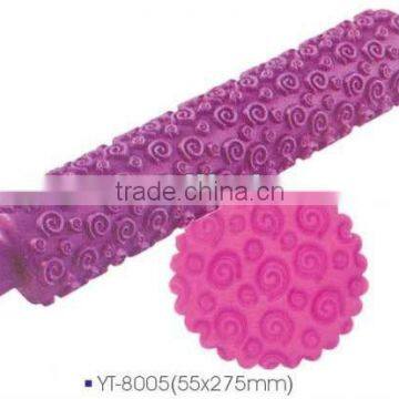 Plastic embossing baking pattern rolling pin