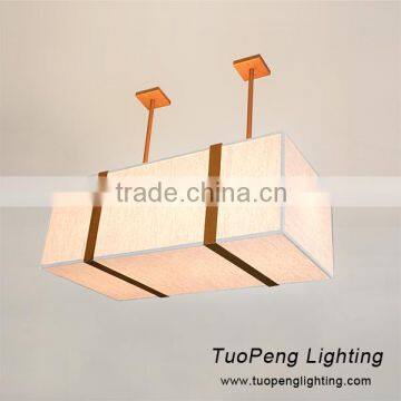 Pendant lighting in Lounge