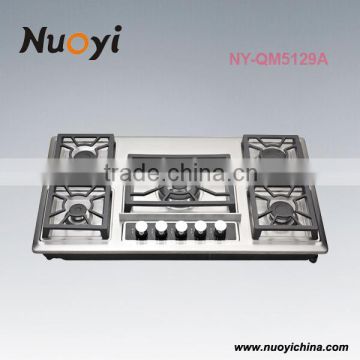 Latest design safety cast iron propane indoor gas stove burner parts