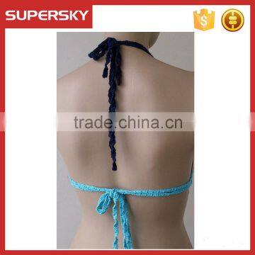 K-60 New Design Sexy Girl Bikini Swimwear Open Back Sexy Bikini Top Women Knti Beach Bustier photo-2
