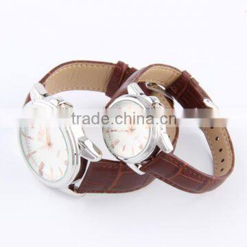 Fashion Leather Lady Casual Silver Watch photo-6