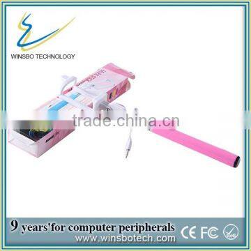 2015 Hot Selling New Foldable Custom Bluetooth Selfie Stick