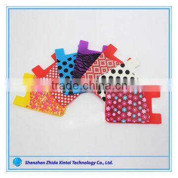 Protective Silicone Phone Smart Wallet / Silicone fancy id card holder