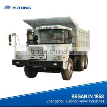 White Mining Dump Truck 3621