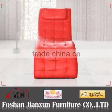 F024 White Leisure Chair Modern Leisure Chair White Leather Chair photo-3