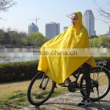 Extra large reusable rain bike poncho