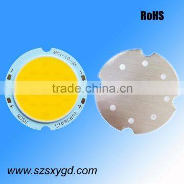 Reliable 10w Warm White Cob Led Round Led Array From