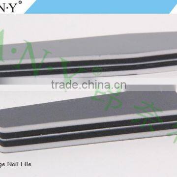 Nail Art Manicure Polishing Using Grey Sponge 3 Way Korea Paper Nail File photo-4