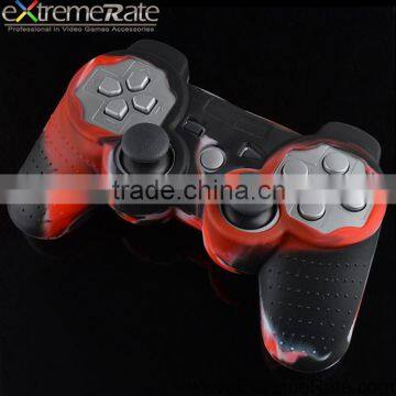 Protective soft silicone skin case cover for PS3 controller case