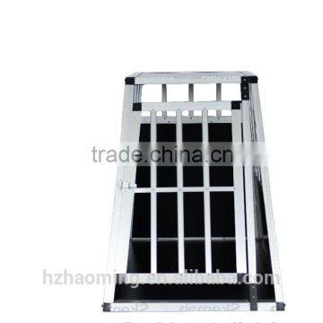 Aluminium cage for dog