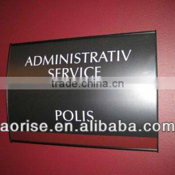 advertising sign material