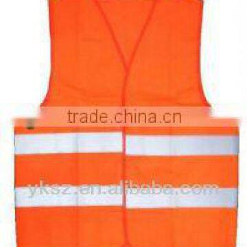 Favorites Compare Safety Vest, Polyester High Visibility Safety Vest, Polyester High Visibility Safety Vest (Orange)