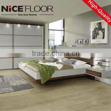 warm Champagne small emboss laminate flooring best price