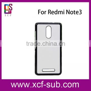 2D Sublimation Blanks for Smart Phone for Xiaomi Redmi Note Phone Cover