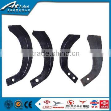 Agriculture tractor rotavator parts rotary tiller blades price