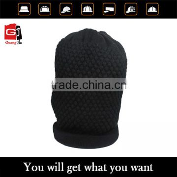 Skiing Hat Winter Fashion Acrylic Knitted Beanie Hat