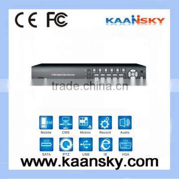 4 channel H.264 real time CCTV full D1 DVR