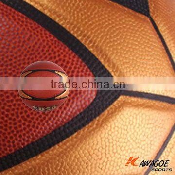 Basketball pvc material type and basketballs